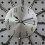 Spoon Fork Wall Clock for Kitchen Dining Room Decoration (Silver) 2