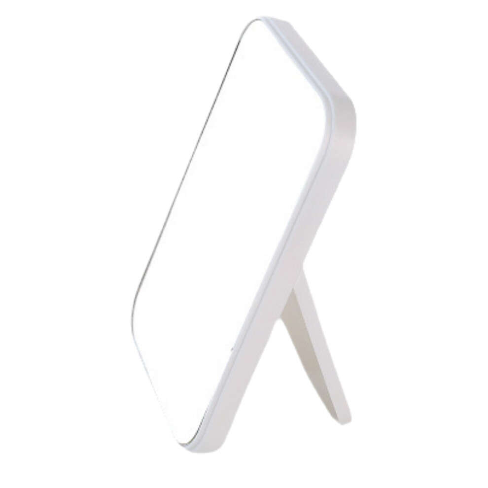 Desktop Makeup Mirror Portable Small Mirror Female Dressing Table Desktop Princess Mirror Bedroom Student Dormitory Desktop Makeup Mirror