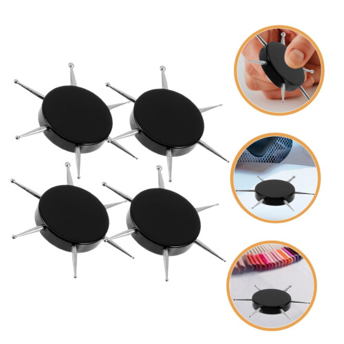 4pcs Metal Nail Dotting Tools Set with Multiple Tip Sizes for Professional Manicure Design 1