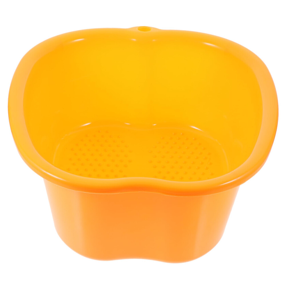 Foot Soak Tub with Comfort Massage Surface, Durable and Lightweight Foot Spa Basin for Home or Travel