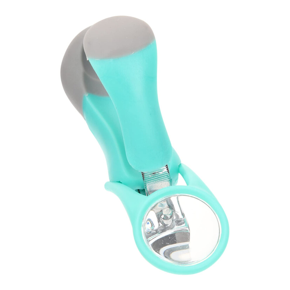 Nail Clipper with Magnifying Glass for Seniors Elderly and Infants, Ergonomic Stainless Steel Cutter