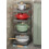 Pot and Pan Organizer 5 Tier Adjustable Cookware Storage Rack with SpaceSaving Vertical Design White 5