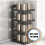 Pot and Pan Organizer 5 Tier Adjustable Cookware Storage Rack with SpaceSaving Vertical Design White 2