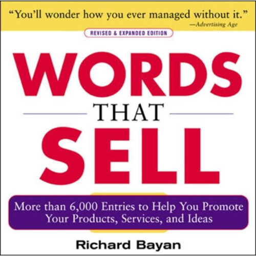 Words that Sell Revised and Expanded Edition by Richard Bayan Paperbac