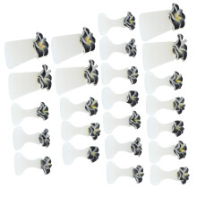 Silicone Toe Separators for Pedicure 24pcs Adjustable Spacers for Precise Nail Polish and Gel Manicure