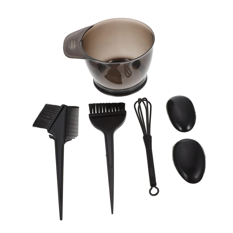 Hair Dye Kit with Brush and Bowl for Salon and Home Coloring, Highlights and Full Coverage