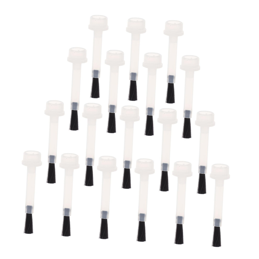 20Pcs Nail Polish Brush Replacement for Gel Glitter Detailing, Precise Nail Art, Easy Clean