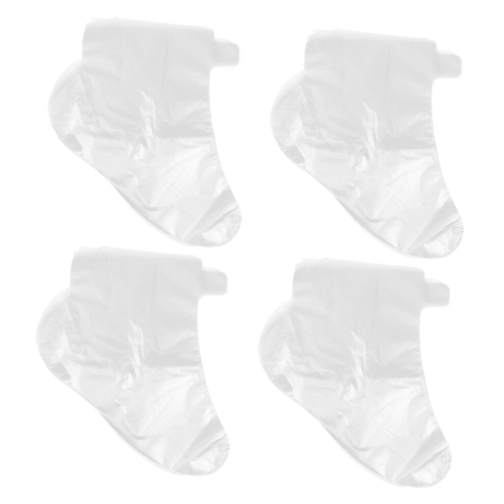 100PCS Disposable Foot Mask Socks for Deep Hydration and Moisture Lock, Waterproof Care
