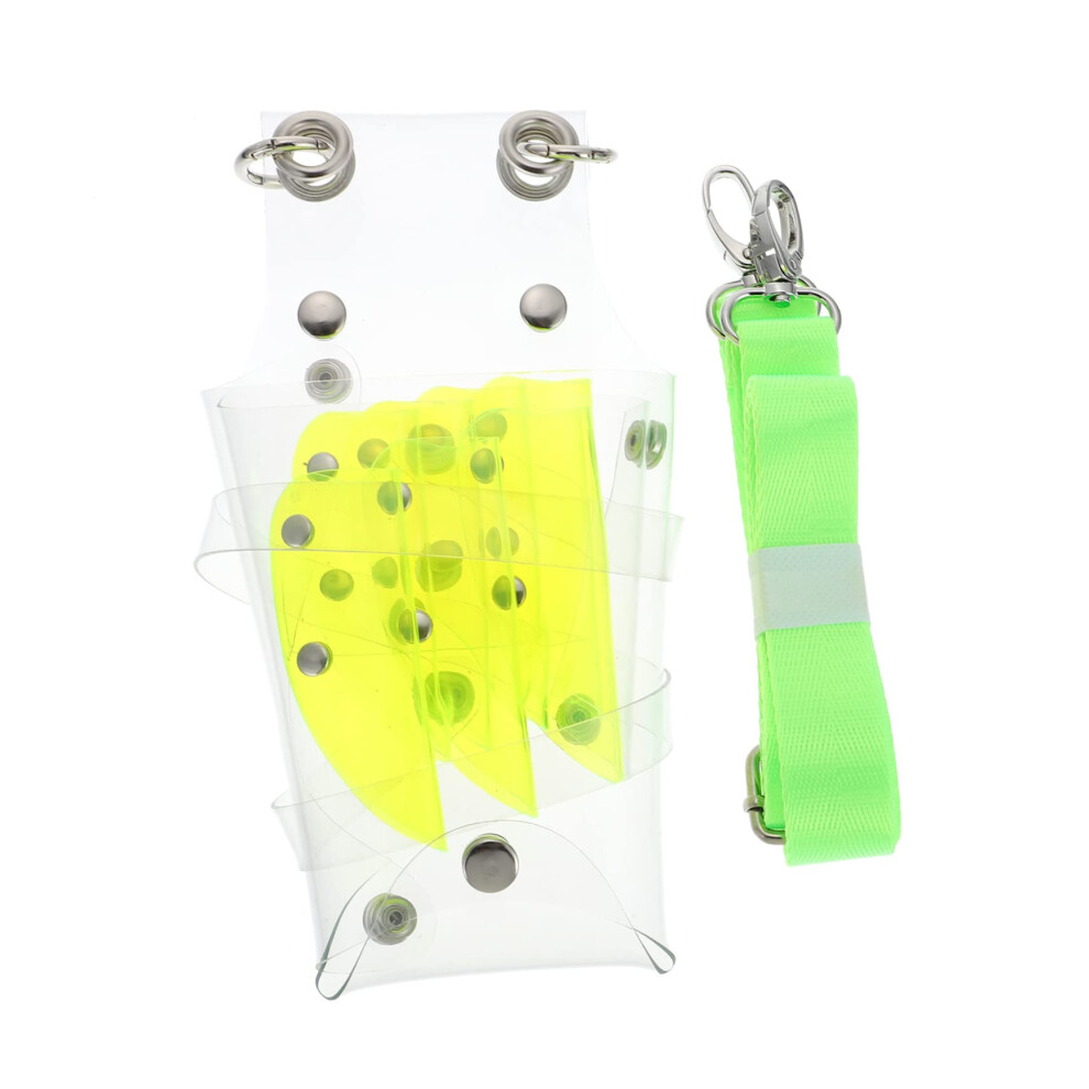 Hairdressing Tool Pouch Pvc Barber Scissor Holder Waist Bag With Multipocket Organization Adjustable Fit 9070919501494