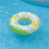 Inflatable Pool Float 2Pack Watermelon Swimming Ring Durable PVC for Beach and Lake Fun 3