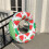 Inflatable Pool Float 2Pack Watermelon Swimming Ring Durable PVC for Beach and Lake Fun 4