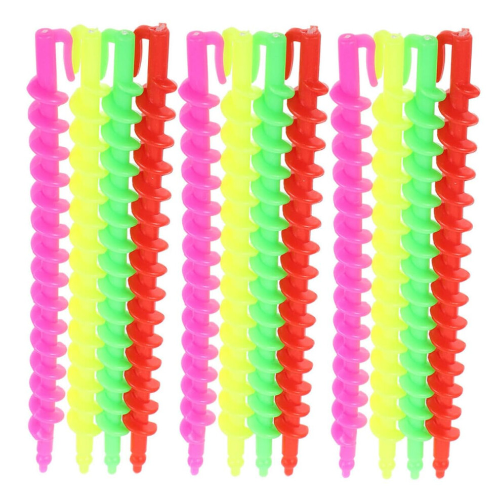 SHERCHPRY 26pcs Flexible Perm Rods Jumbo Hair Curlers for Long and Short Spiral Curls