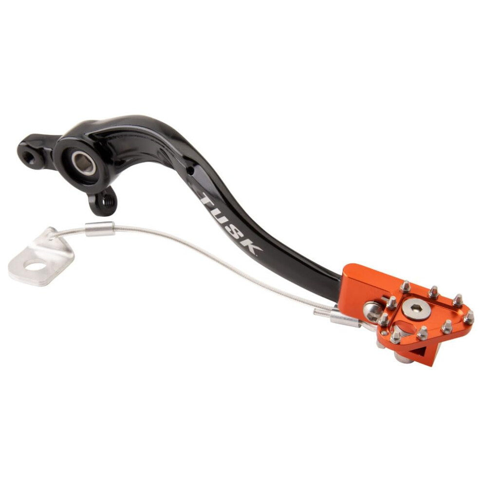 Brake Pedal Replacement Forged Aluminum Arm With Rotating Tip For Ktm 250 Sx 20172022 Orange 9070919573385