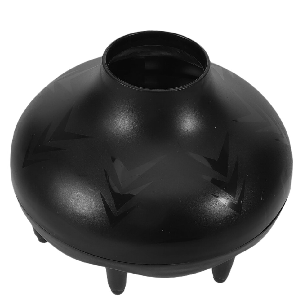 Black Universal Hair Dryer Diffuser For Curly Hair Curl Attachment Adds Volume And Enhances Definition