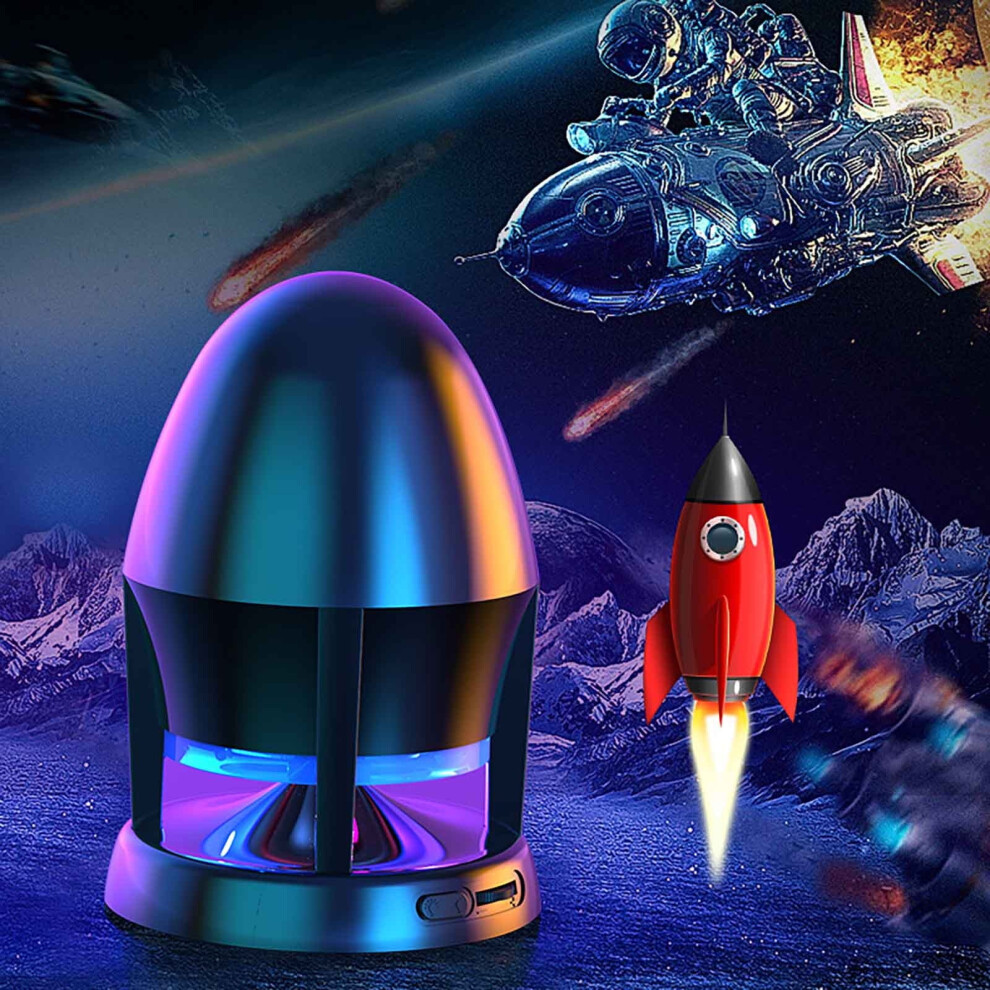 Portable Bluetooth Speaker With Subwoofer, Compatible With Usb Mini, Mobile, Laptop, Desktop, Stereo, Computer - Clearance 9085618714564