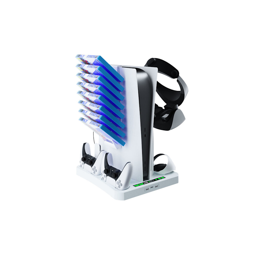 Inf Ps Vr2 & Ps5 Charging Station Cooling Stand White 9085618714540
