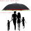 34 Inch Oversized Golf Umbrella Automatic Open Double Canopy Windproof UV Protection Green 3