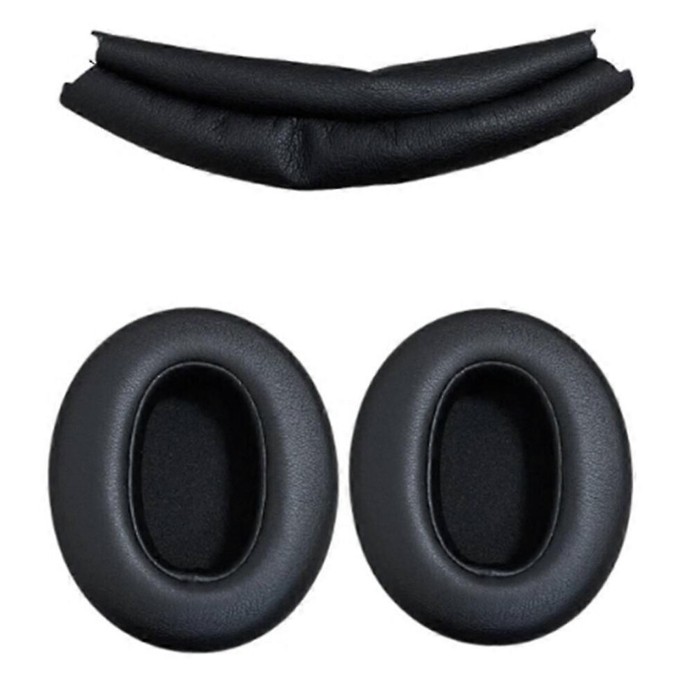 Replacement Leather Earpads&Headband Cover Suitable For Sony Wh-Xb910n-Comsuitable Fortable Headphone Cushions Blue 6935161618853
