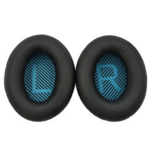 Black+BlueErsatz-Ohrpolster für Bose QuietComfort QC15 QC2 QC25 QC35 /AE2 AE2I