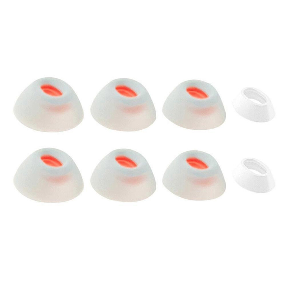8Pcs Silicone Ear Tips Earbuds For Jbl Tune Flex Bluetooth-Compatible In-Ear Earphones Replacement Super Soft Ear Buds B 6935161591521