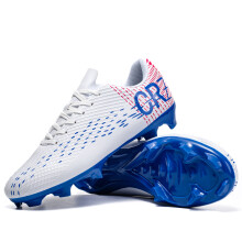 (Beige, 41) High-Quality Unisex Soccer Cleats with FG Long Studs & TF Short Studs, Durable Multi-Color Football Shoes