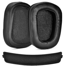 1 Paar Schaumstoff-Ohrpolster Polster Leder-Ohrpolster für G933 G935 G633 / G 933 G 935 G 633 Kopfhörer