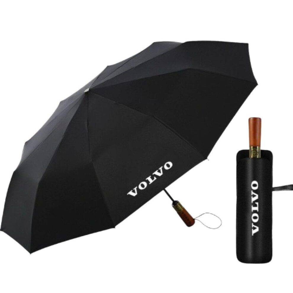 Car Umbrella Windproof Travel For Volvo S40 S60 S70 S80 S90 Sun And Rain Protection Durable Frame 9455672521611