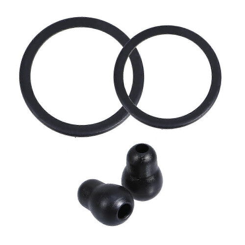2 Sets Durable Stethoscope Earplug Replacement Earbud for Hospital Clinic