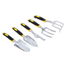 Garden Hand Tools Set with Shovel and Trowel for Planting, Weeding and Houseplants