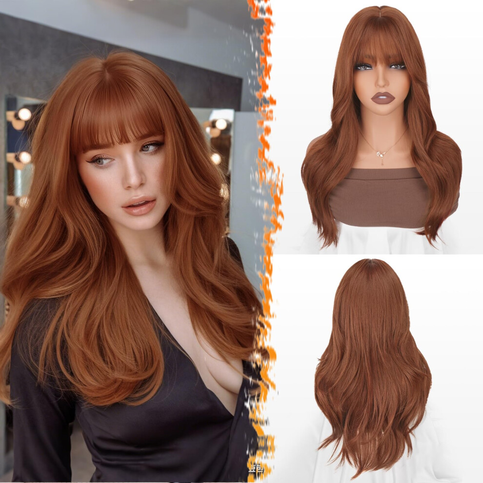 Unisex 12 Inch Short Bob Wig With Bangs And 20 Inch Layered Wig For Women Instant Style Change