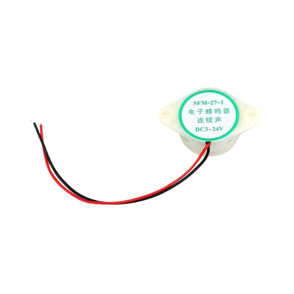 12V Loud Electronic Buzzer Alarm With Decibel Alert, Dc 324V Continuous Beep Mode 9070919575723