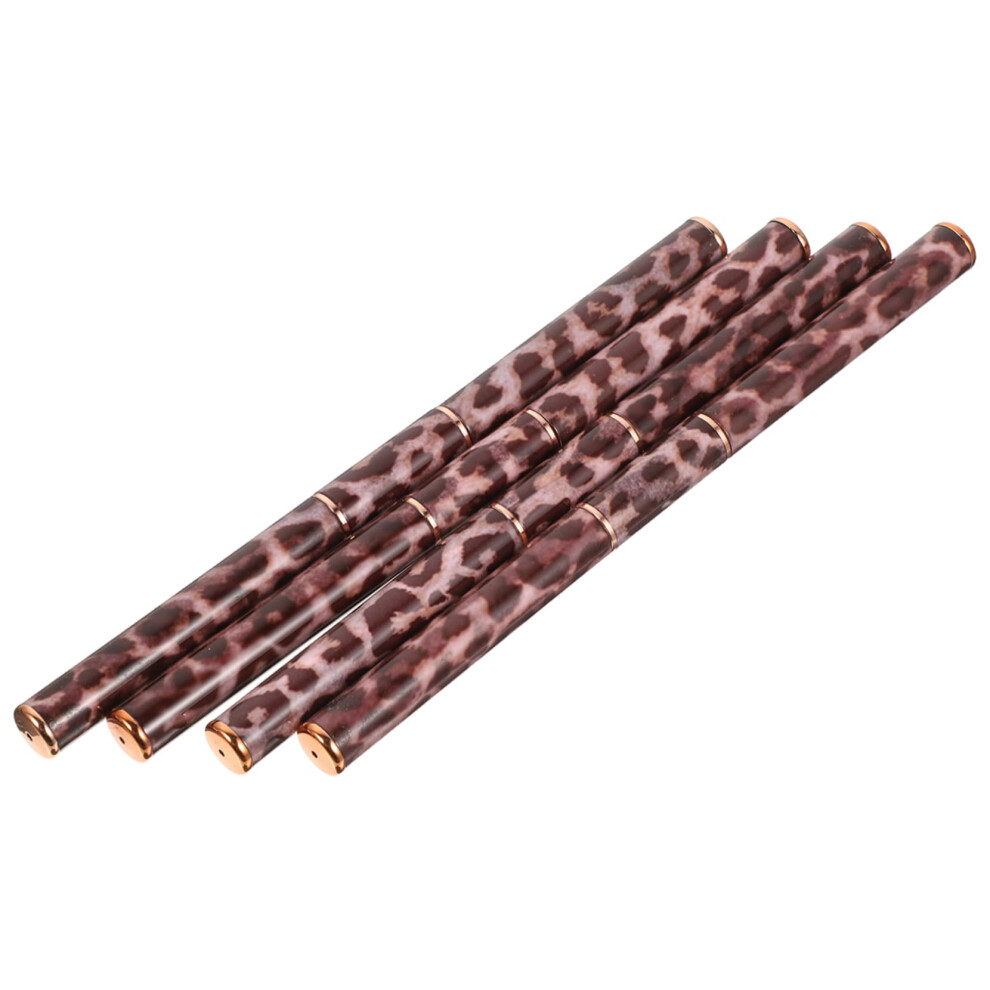 4pcs Nail Art Liner Brush Set with Precise Fine Tip and Comfort Grip for Salon Detailing