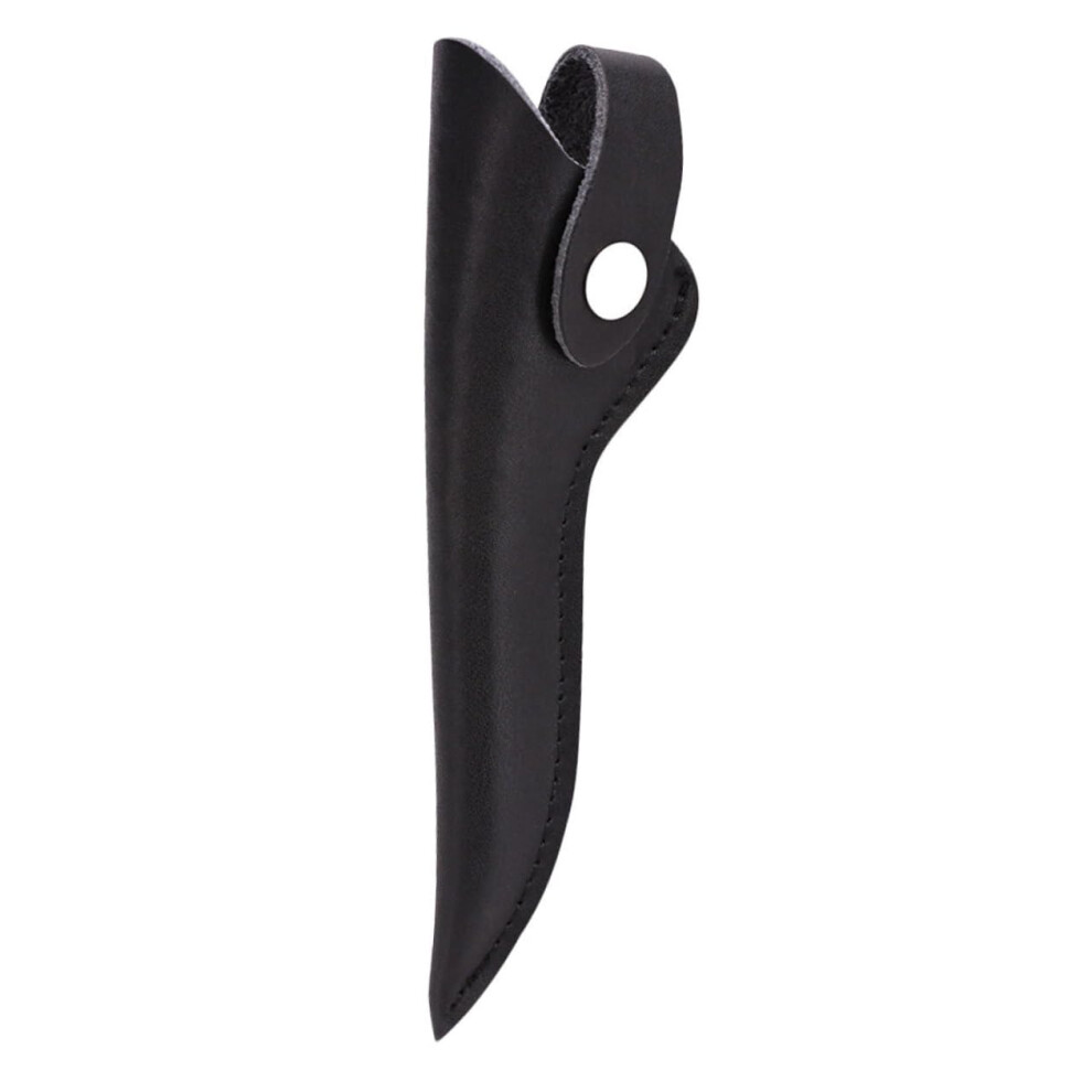PU Leather Barber Scissor Case with Blade Protection and Compact Storage for Salon Hairdressers