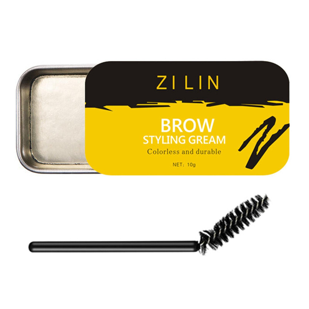 Eyebrow Soap Kit and Brow Pomade 2 in 1 Waterproof Long Lasting Natural 4D Brow Styling Gel