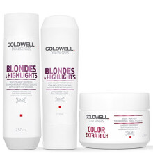 Goldwell Dual Senses Blonde & Highlights Anti-Yellow Shampoo 250ml, Co