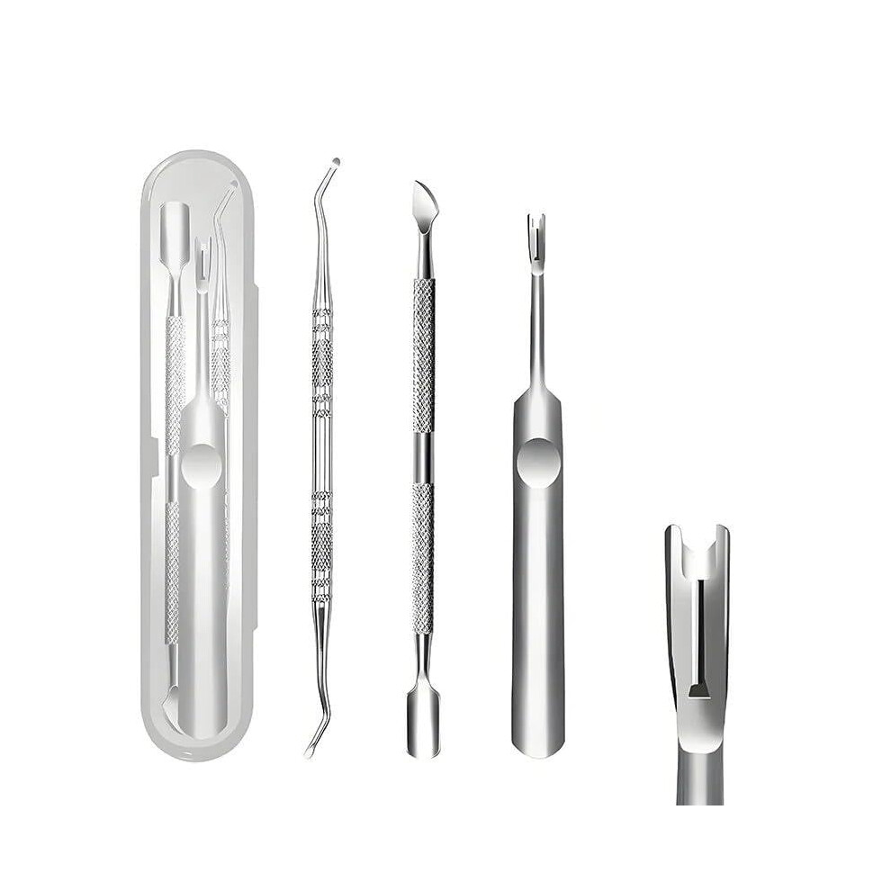 Manicure Pedicure Kit Stainless Steel Nail Clippers Set DualEnded Design RustResistant Travel