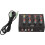 7 Band Car Audio Equalizer with Headphone Amplifier, 3.5mm Input Output, Dual Channel EQ US Plug 3