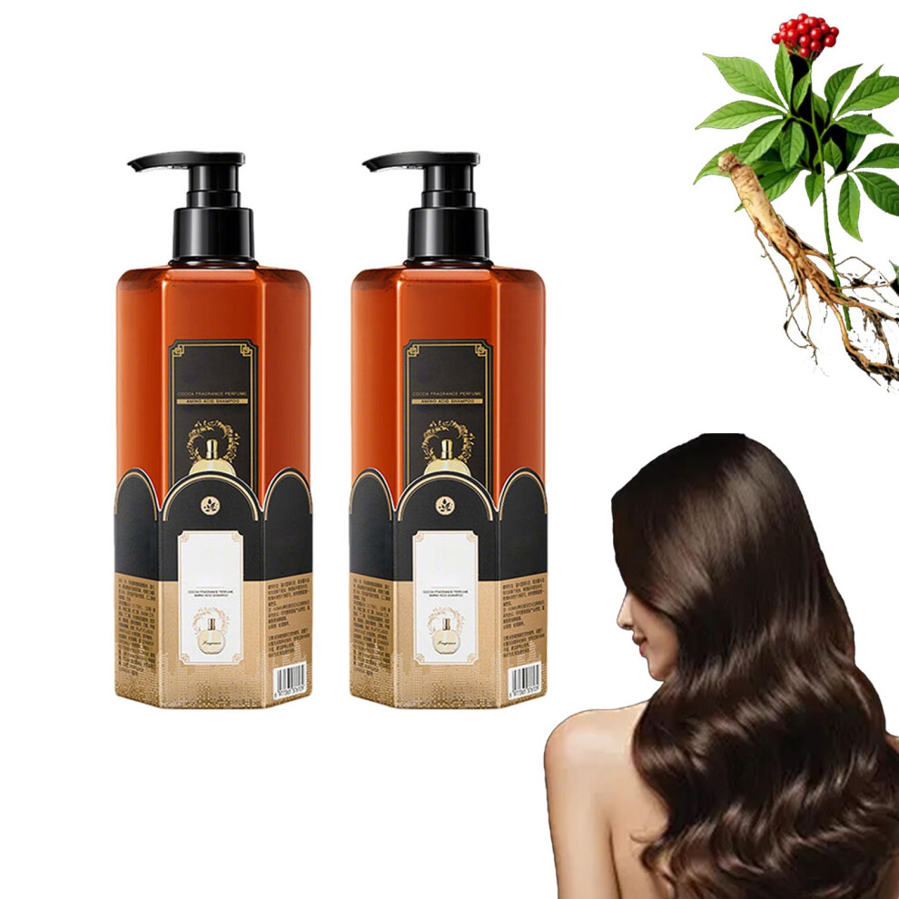 Amino Acid Nourishing Shampoo for Dry and Frizzy Hair with Deep Hydration and LongLasting Fragrance