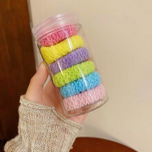 MGEZCOO Multi-Color Ponytail Holder Hair Ties, Multi-Color,6 Ct