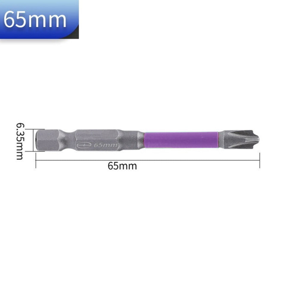65Mm 110Mm Magnetic Special Slotted Cross Screwdriver Bit For Electrician Fph2 9377112355771