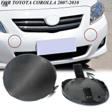 2x Für Toyota Corolla 2007-2009 Rechts Linkes Abschleppdeckel Hakenauge Schleppkappe Ungrundiert 521