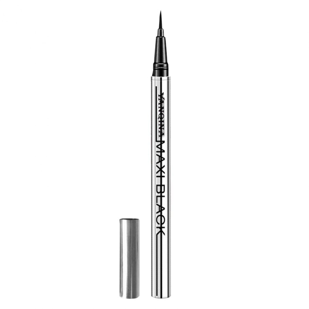 Black Waterproof Precision Liquid Eyeliner Pen With Smudge Proof Vegan Formula, Long Lasting