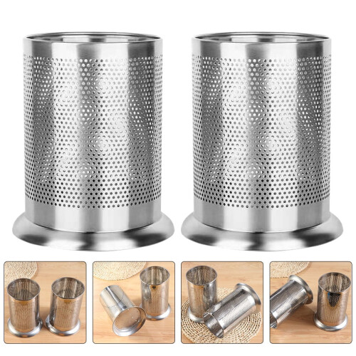 Eease Silverware Holder Spoon Stand Cup 2pcs Kitchen Utensil Organizer 1