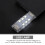 2 Pcs Laptop Computer USB Night Light LED Lamp Mini Table Lights Double Sided White Metal Student 6