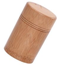 Bamboo Storage Tube Household Toothpick Holder Trinket Case Vending Machine Dispenser