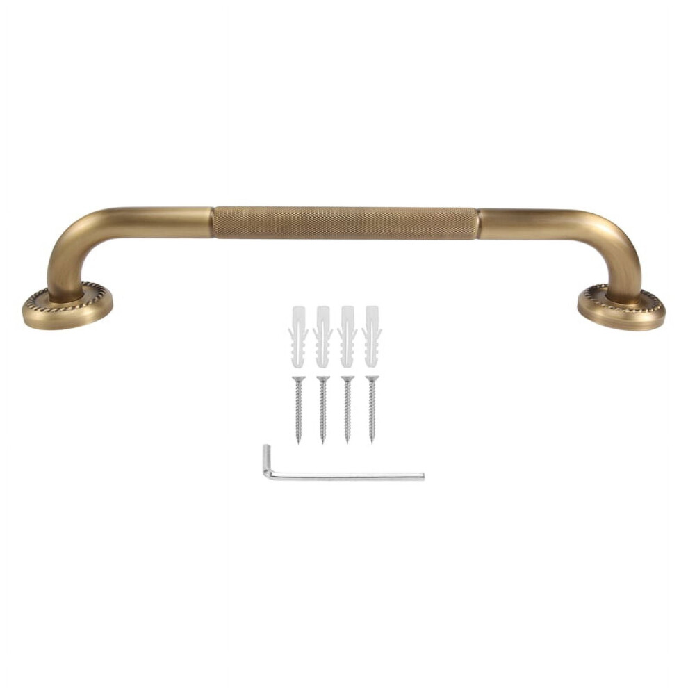 Bathtub Grab Bar Antique Brass Grab Bar Grab Rail Armrest Handle Toilet Elderly Handrail Home Wall Mounted