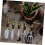 Garden Tool Set with Ergonomic Grip, Lightweight Durable Hand Tools for Digging and Planting 5