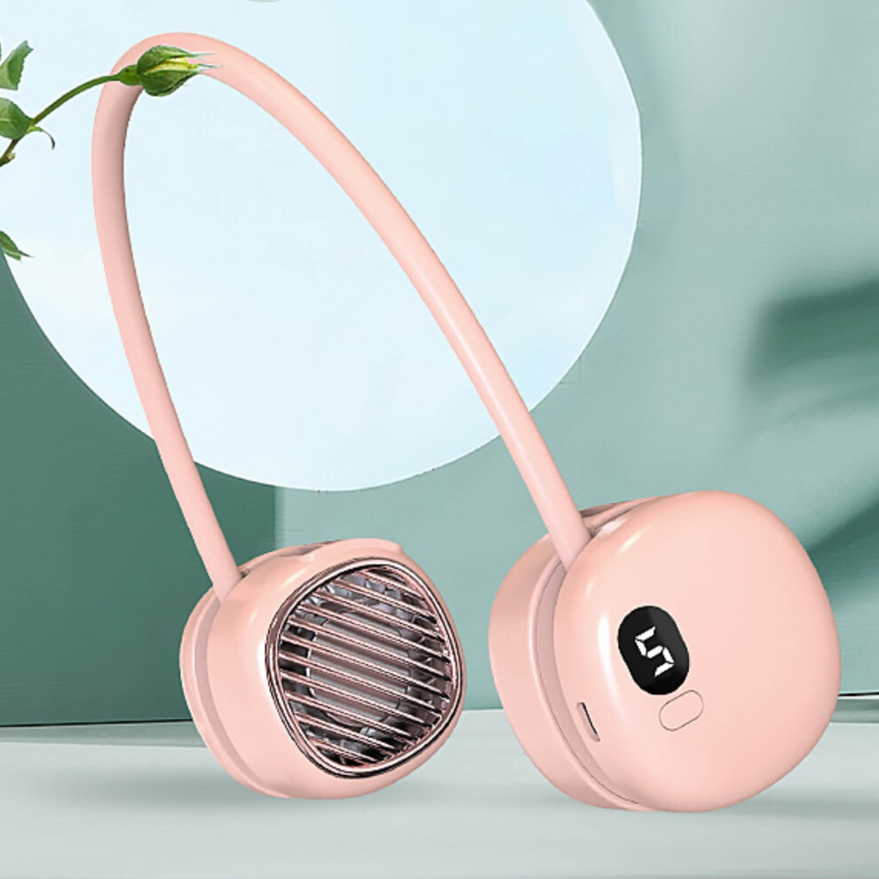 Ozmmyan 2023 New Hanging Neck Fans Portable Lazy Leadless Mini Portable Usb Small Fan Charging Outdoor On Clearance 9027700890138
