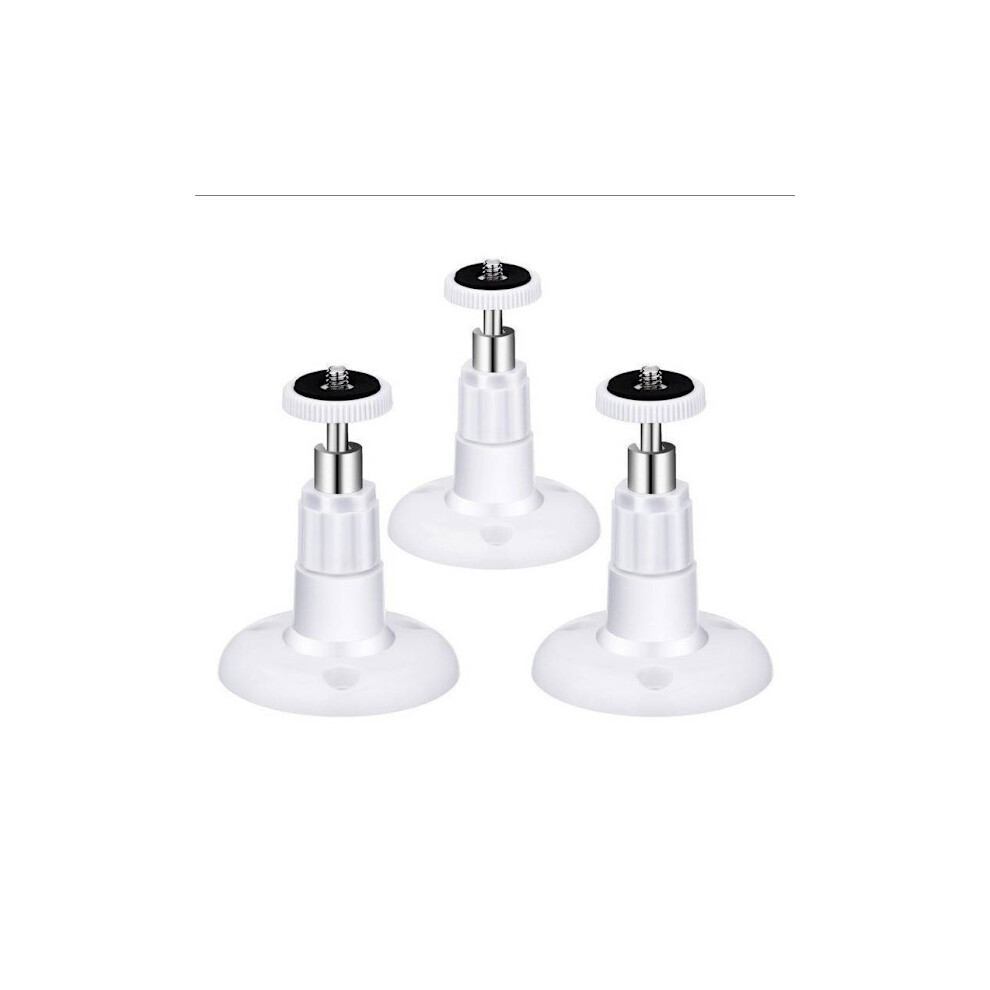 #/(4-Pack) Indoor/Outdoor Security Camera Wall Mount Adjustable Ceiling Mount For Arlo Arlo Pro And Other Compatible Models (White)/#/ 9027700890176