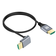 XISAOK HDTV 2.1 Cable 90 Degree Right Left Angled HDMIcompatible Cable 8K/60hz for PC
